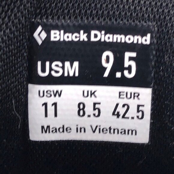 Black Diamond Session Suede Approach Hiking Shoes 11 - Picture 8 of 12